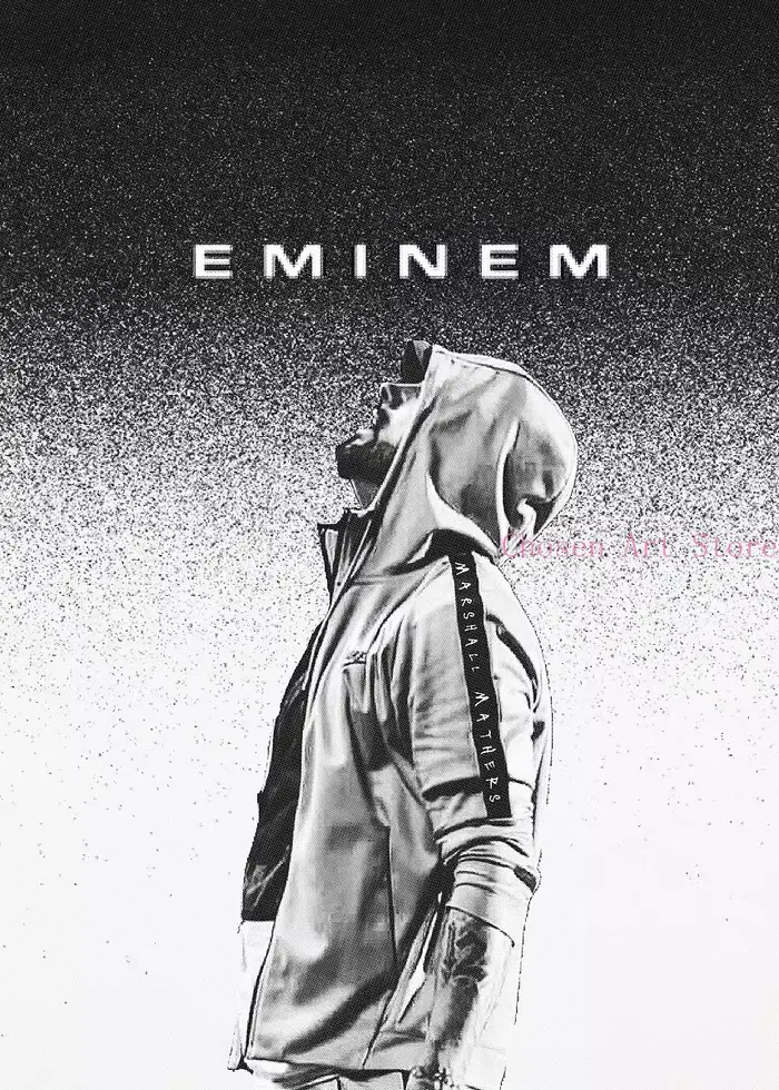 Eminem rappeur chanteur série Vintage affiche impression toile Art photos maison pour salon et chamb