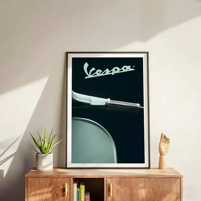 Affiche murale en toile de marque V-Vespa, affiche artistique pour chambre à coucher, salon, décorat