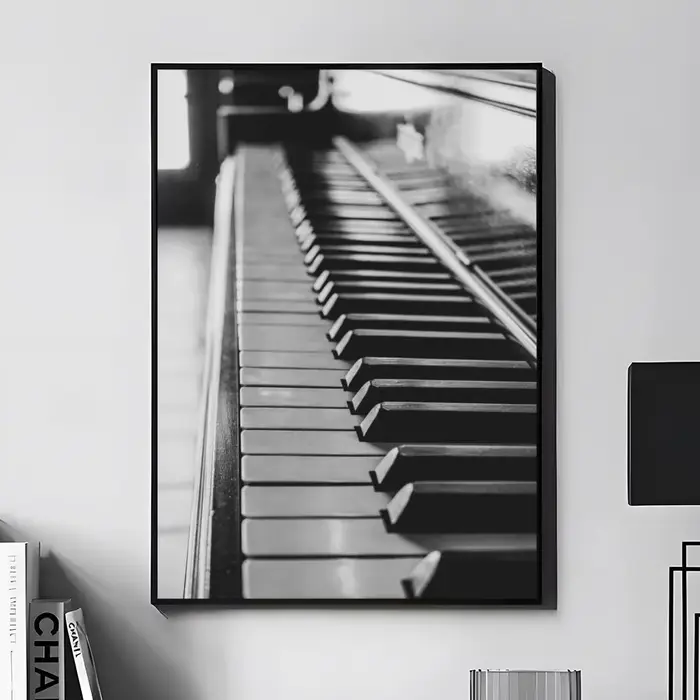 Affiche classique vintage en noir et blanc, impression d'art mural, convient pour le salon, la chamb