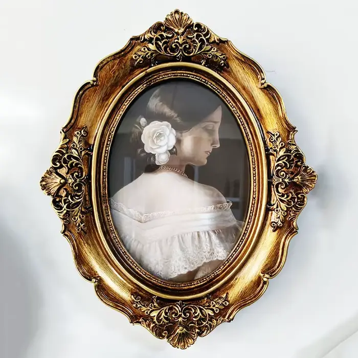 Cadre photo vintage, décoration murale