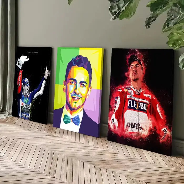 Affiche imprimée Jorge Lorenzo MotoGP