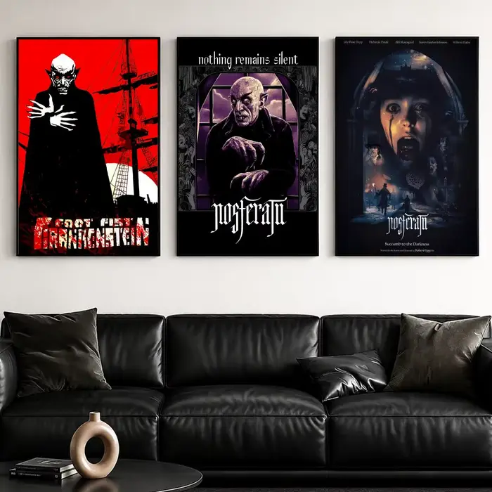 Peinture de film d'horreur classique N-Nosferatu