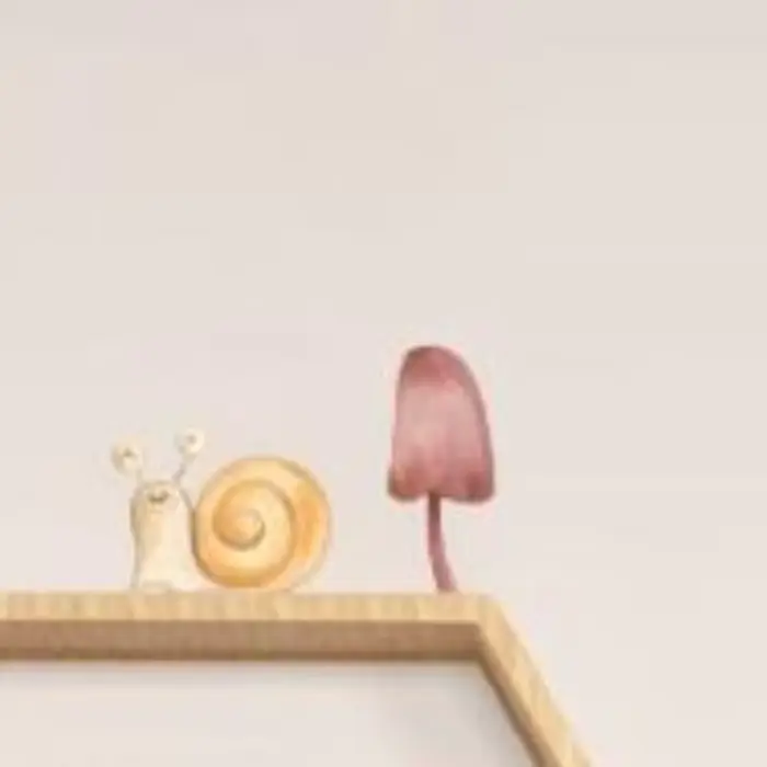 Autocollants muraux féeriques colorés pour chambre de fille