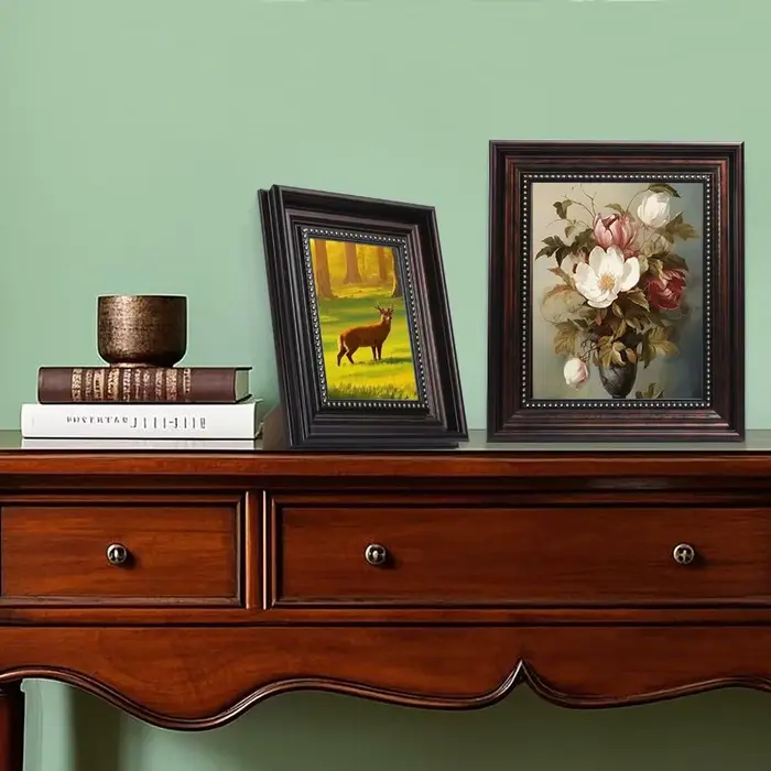 Cadre photo vintage de 6 pouces