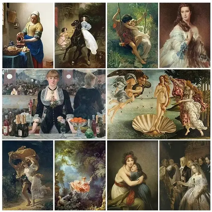 Art mural vintage classique