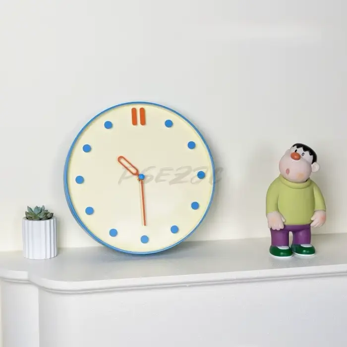 Design nordique sens Simple et à la mode horloge murale salon