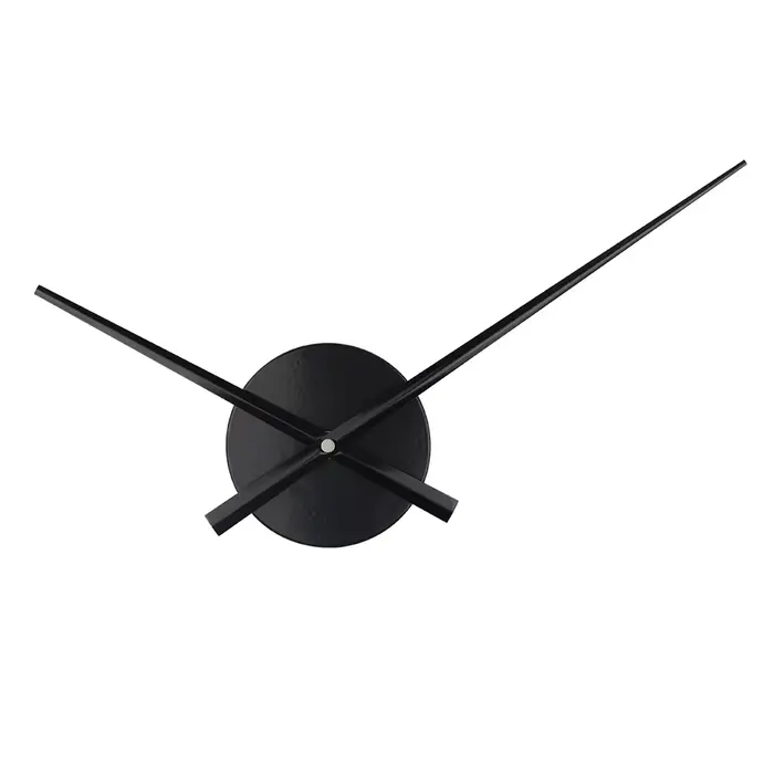 Kit d'horloge murale DIY grande taille, décoration moderne 3D pour la maison avec mécanisme à quartz