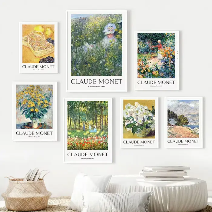 Art mural classique scandinave vintage
