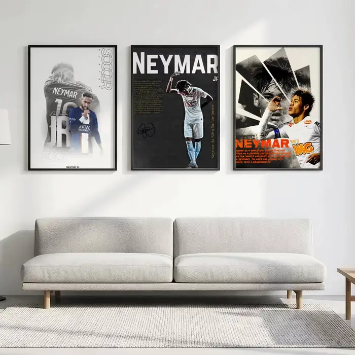 Affiche sportive N-Neymar HD