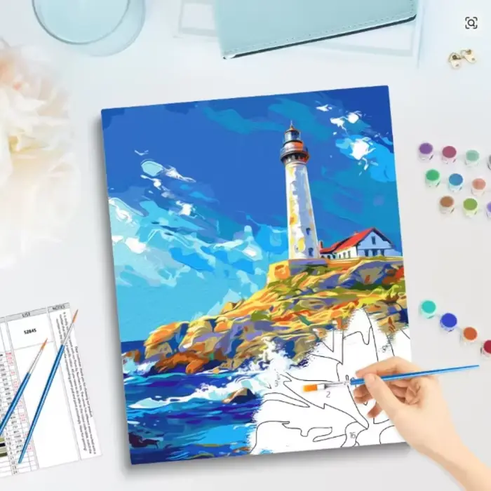 Peinture à l'huile numérique par numéros