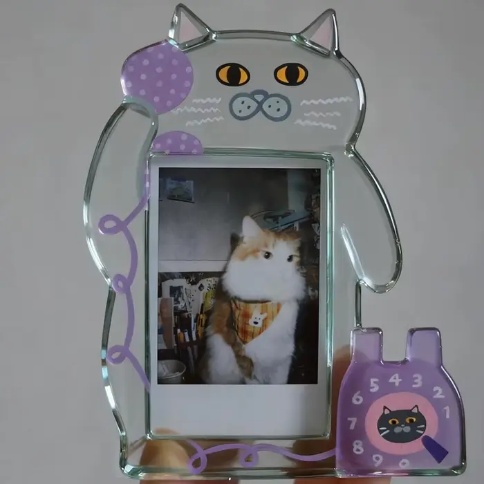 Nouveau cadre Photo pour animaux de compagnie de 3 pouces