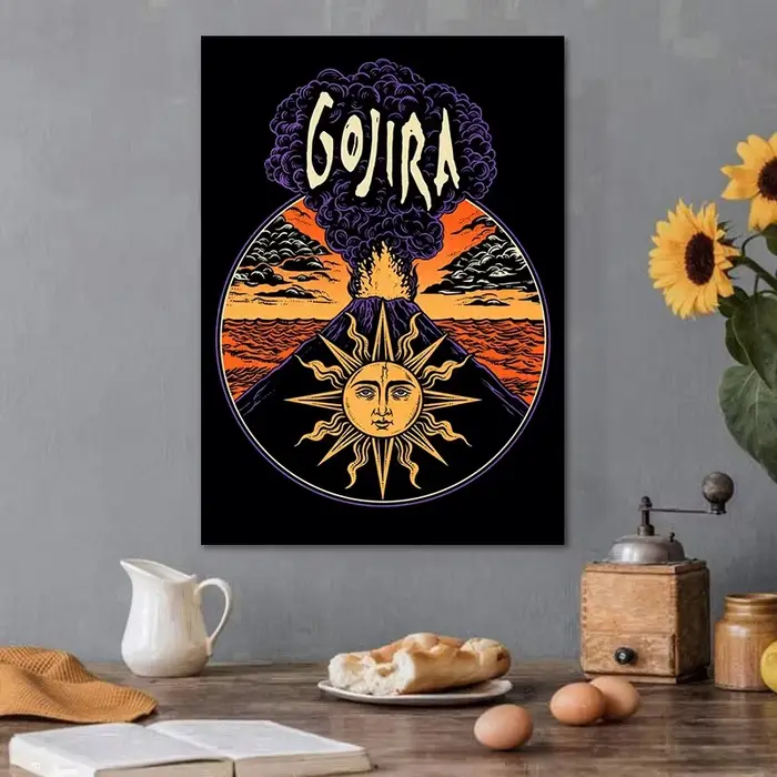 Gojira Gérira-Affiche d'art divers