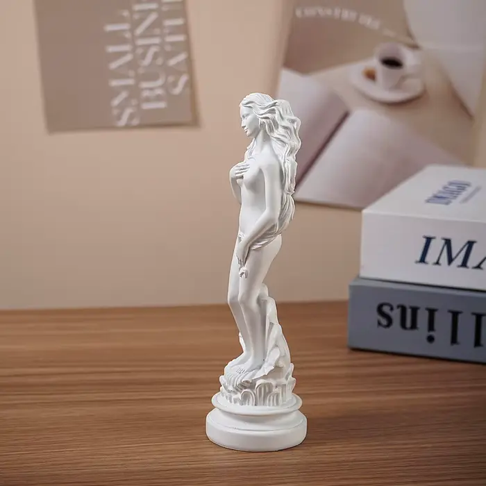 Vilead Aphrodite Statue la mythologie grecque déesse de la beauté résine Miniature Figurine livre étagère décor bureau