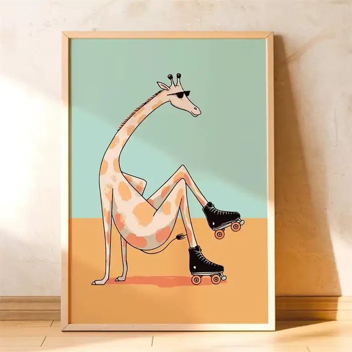 Affiches sur le thème des animaux pour chambre de bébé : impressions d'animaux élégantes et ludiques