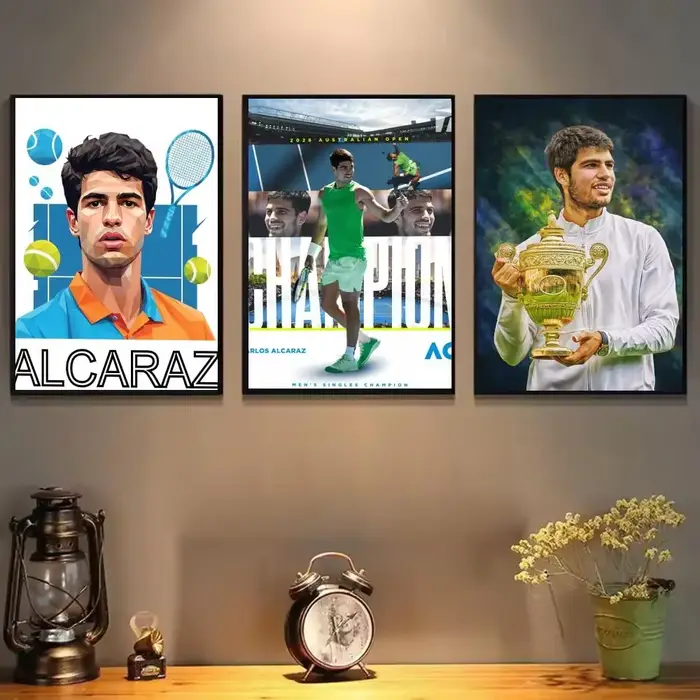 Affiche murale de Carlos Alcaraz