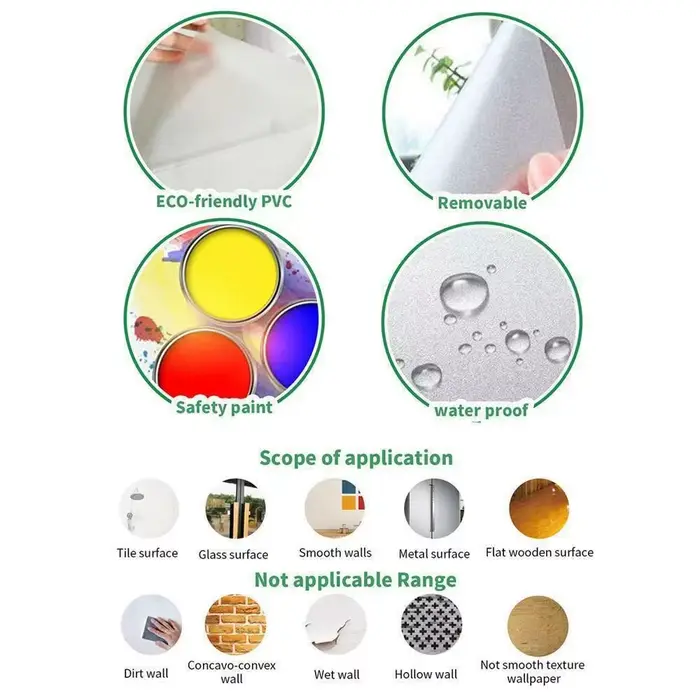 Autocollants muraux pour enfants sur le thème du système solaire