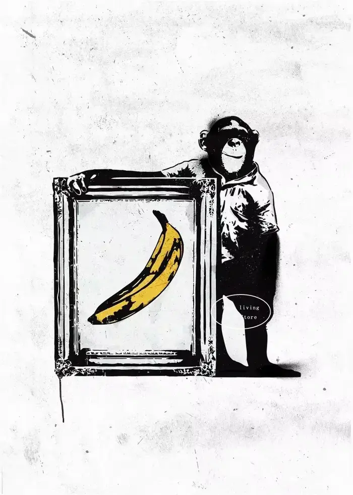 Classique rétro mur Art Banksy rue Graffiti HD toile impression affiche maison salon chambre peintur