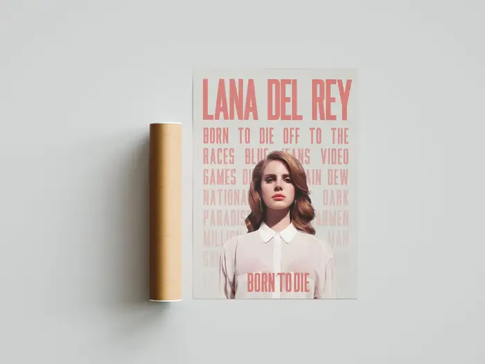 Lana Del Rey – affiche d'album de musique chaude, peinture sur toile Hip Hop, affiches et imprimés, 