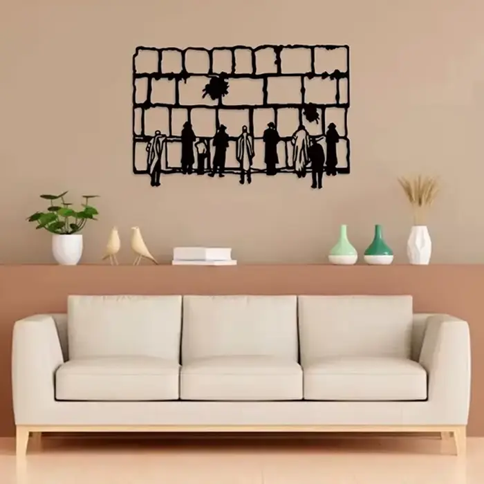 "Superbe art mural moderne en métal