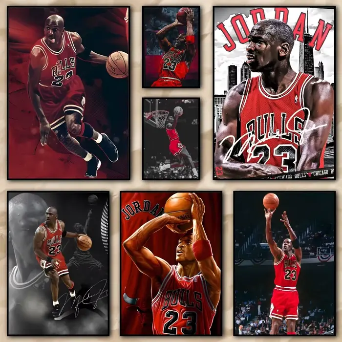 Peinture m-michael j-jordan