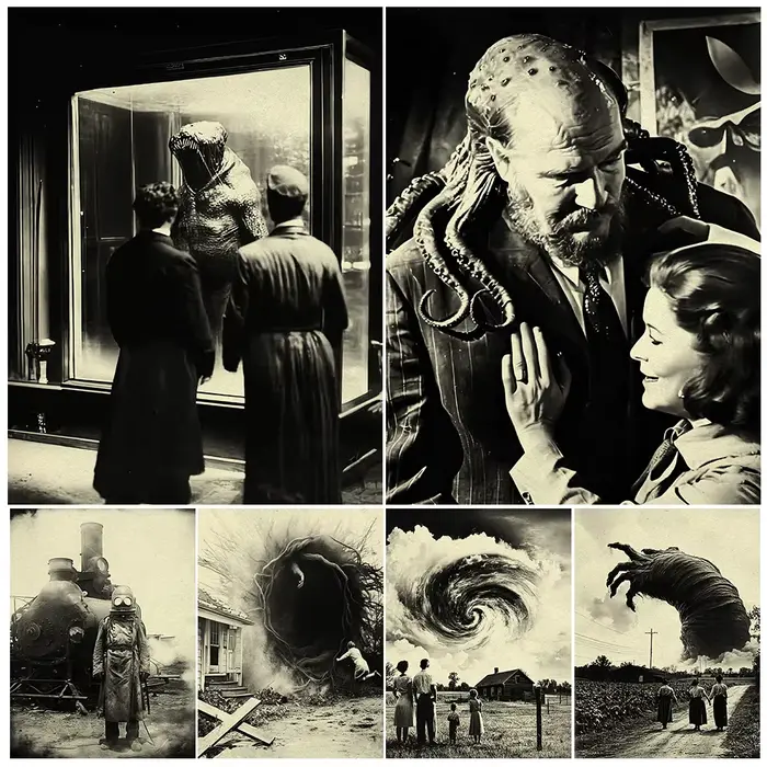 Ives Arre and Strange Photo Art Poster and Print