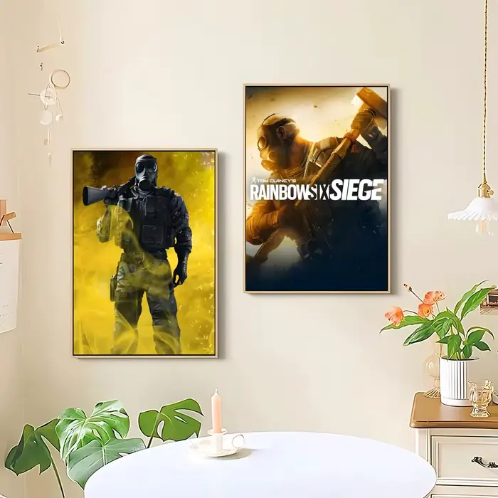 Affiche de film Rainbow Six Siege de Tom C-clancy