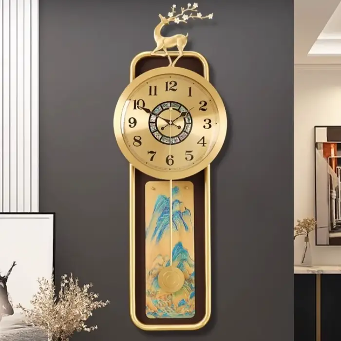 Horloge murale minimaliste Chic Design Simple italie