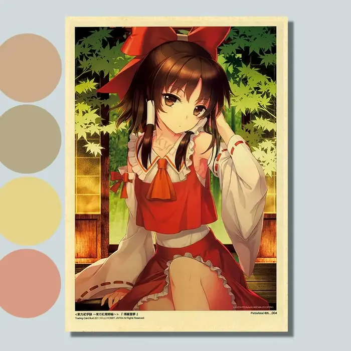 Touhou Project-Affiches de jeu vidéo Rick