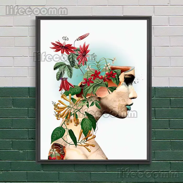 Toile d'art mural moderne abstrait