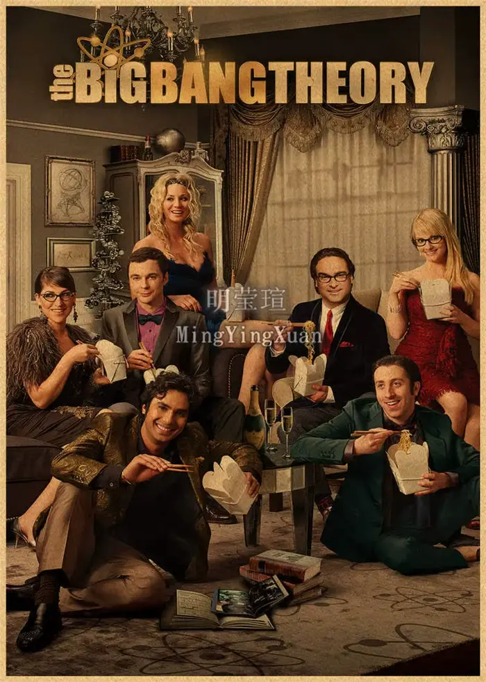 Affiche de Film Vintage en Papier Kraft