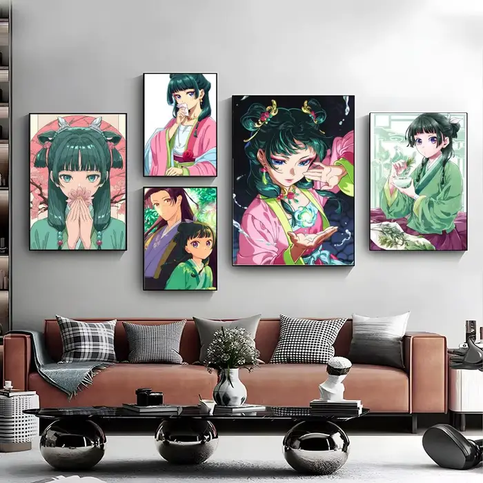 Affiche murale décorative The a-Apothecary d-Diaries m-Maomao