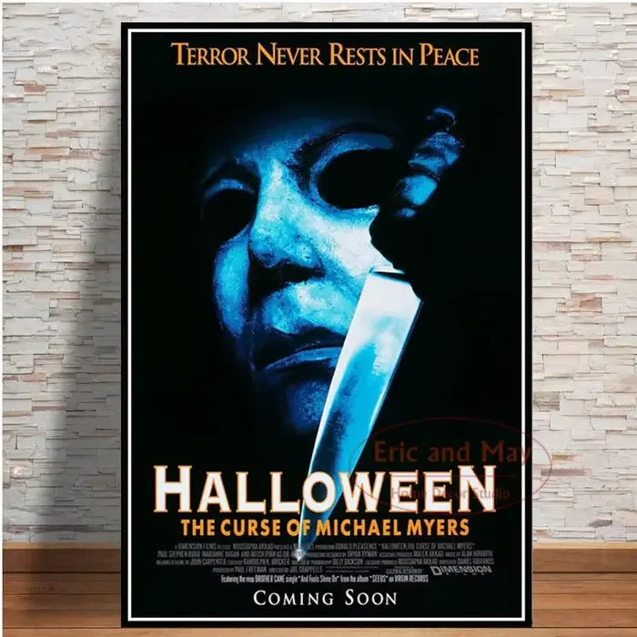 Affiche de Film d'Horreur d'Halloween Michael Myers