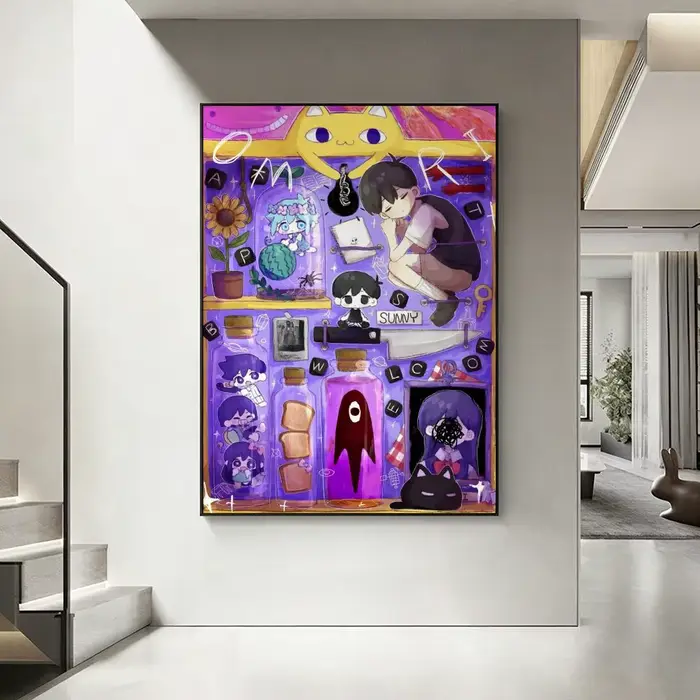 Affiche de jeu OMORI, art HD