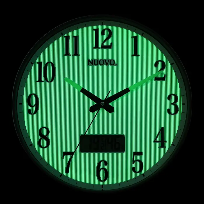 Horloge murale Simple de 12 pouces