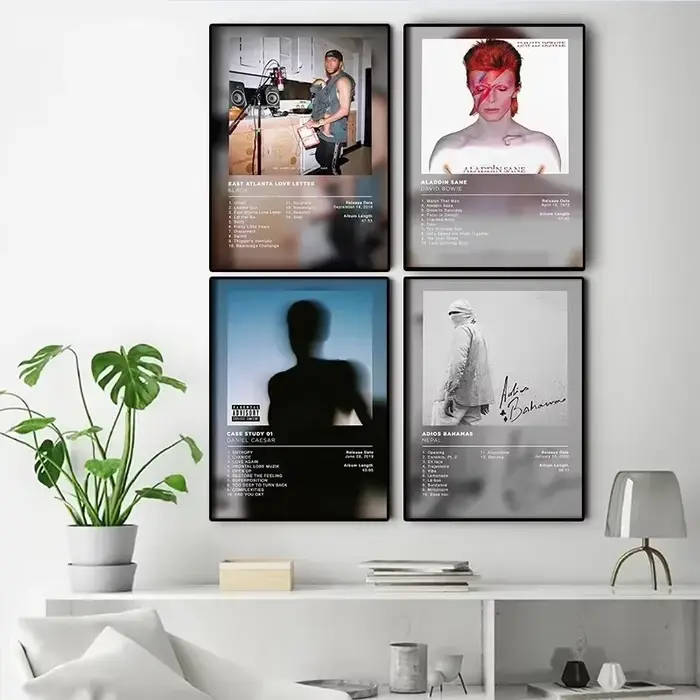 Affiches de rappeur Hip Hop Pop Daniel César