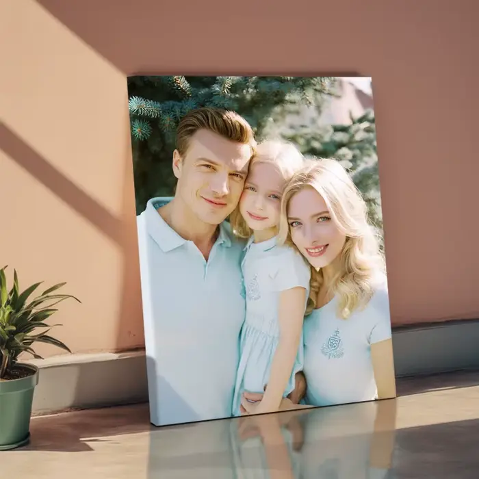 1 toile imprimée personnalisée pour une affichage facile