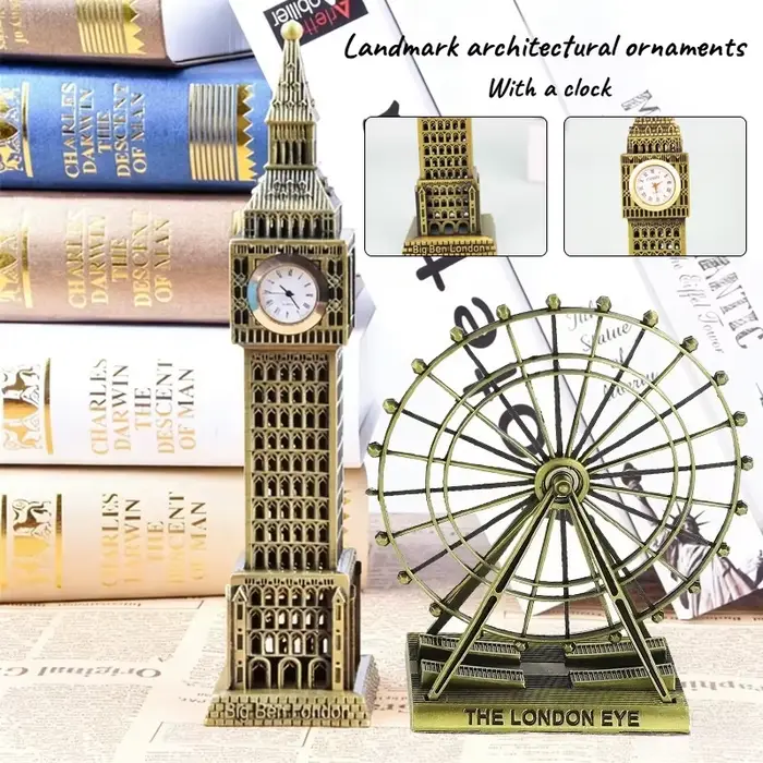 Modèle du Big Ben, monument emblématique mondial