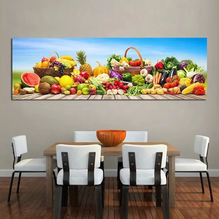 Toile d'Art Mural de Cuisine