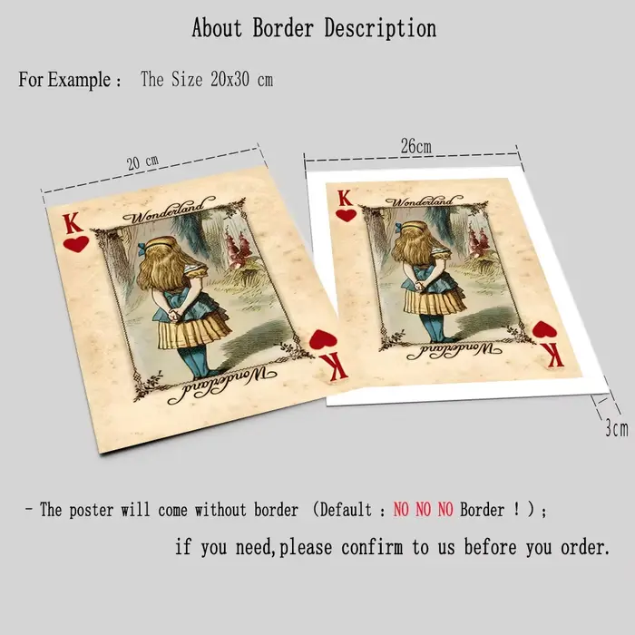 Affiches et imprimés d'Alice au pays des merveilles