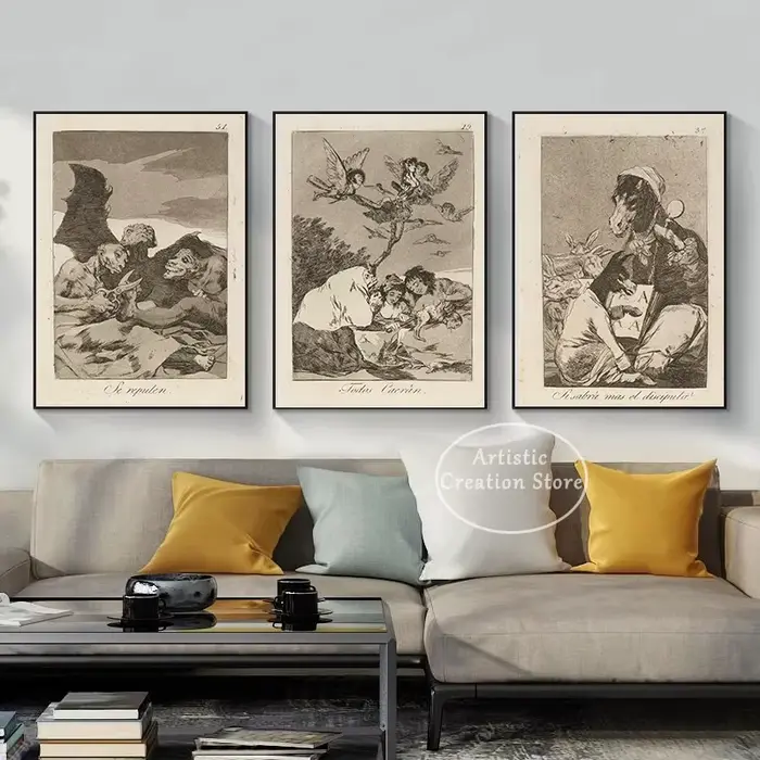 Collection de sorcellerie par Francisco De Goya
