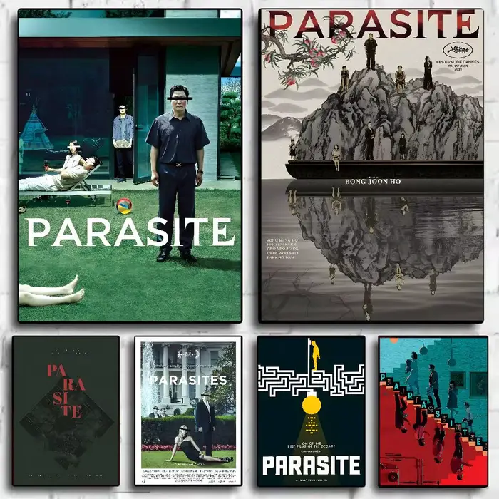 Affiche de films coréens p-parasite HD