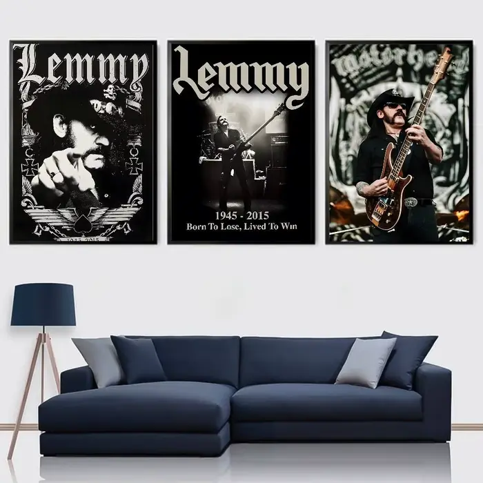Affiche de chanteur l-hémmy populaire et célèbre
