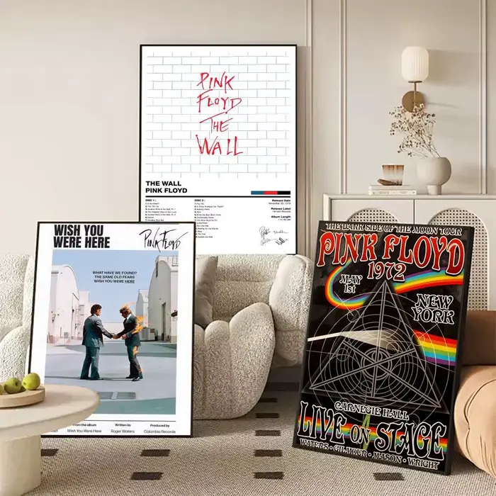 Affiche d'album classique Pop Band P_Pink F_Floyd
