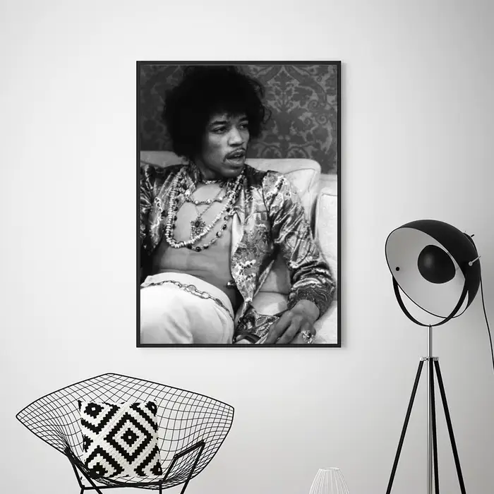 Peinture sur toile SINGER J-JIMI H-HENDRIX affiche imprime mur gérer salon décoration de la maison petit
