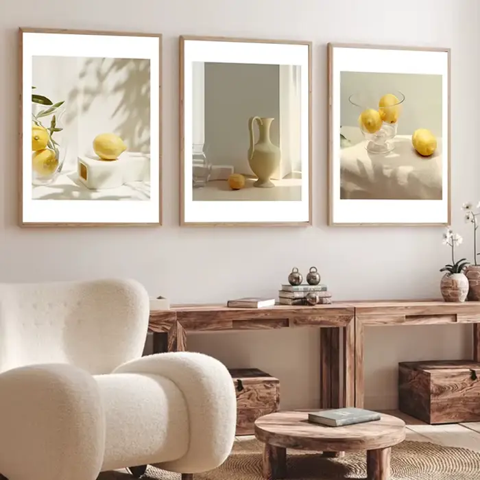 Affiches murales sur toile Paysage Citronné