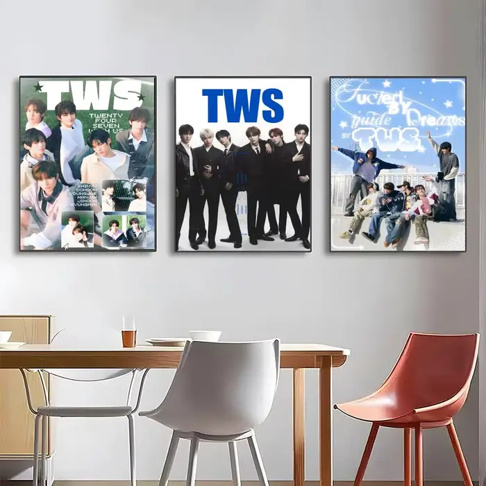 Affiche Boy Group TWS, affiches haute définition