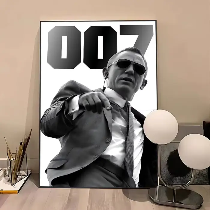 Cool j-james Bond affiche décor à la maison affiche papier impression pour salon chambre entrée Bar 