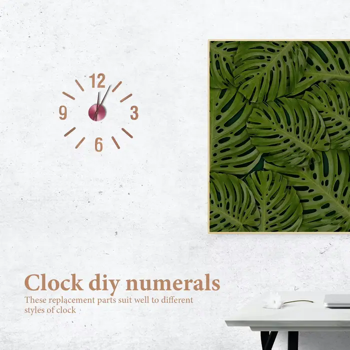 1 jeu d'horloge murale