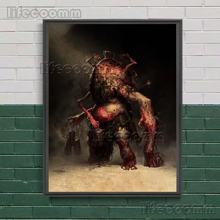 Affiche et imprimés d'art de personnage fantôme de l'enfer