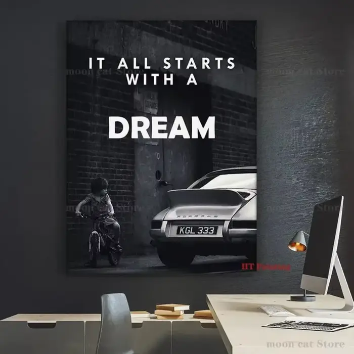 Peinture sur toile de supercar Lambo Rolls Royce